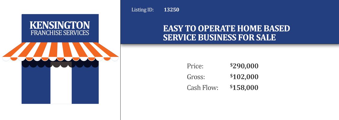 Easy to Operate Home Based Service Business for Sale